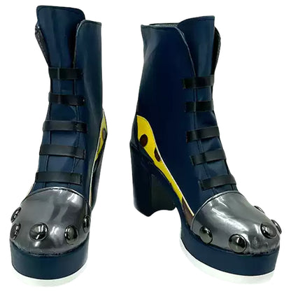 Akatsuki Deidara aus Naruto Halloween Weiße Schuhe Cosplay Stiefel