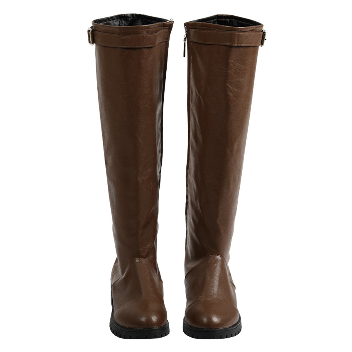 RE IV 4 Remake Ashley Graham Brown Shoes Cosplay Boots