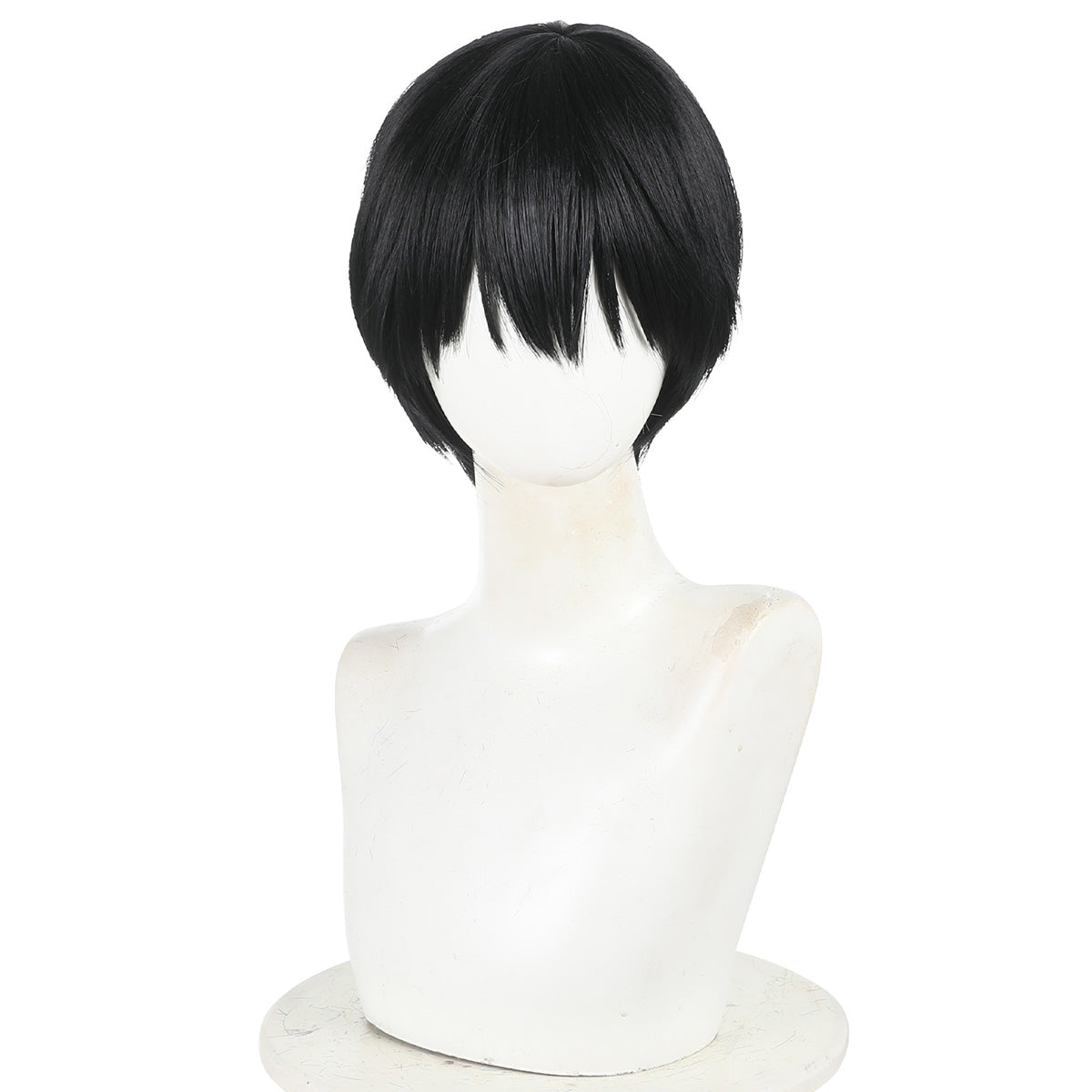 The Summer Hikaru Died Tsujinaka Yoshiki Black Cosplay Wig