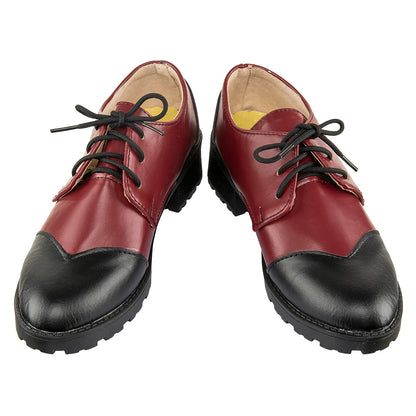 Akatsuki Deidara de Naruto Halloween zapatos blancos botas de Cosplay