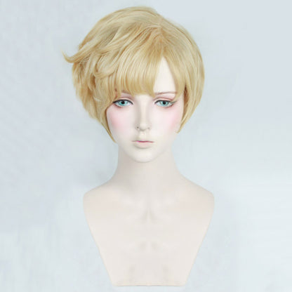 Perruque de cosplay en argent Honkai: Star Rail Arlan