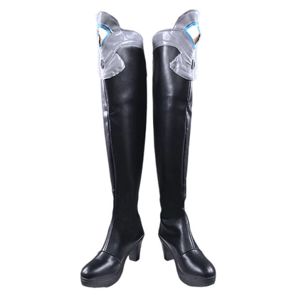 Arknights: Endfield Chen Qianyu Black Shoes Cosplay Boots
