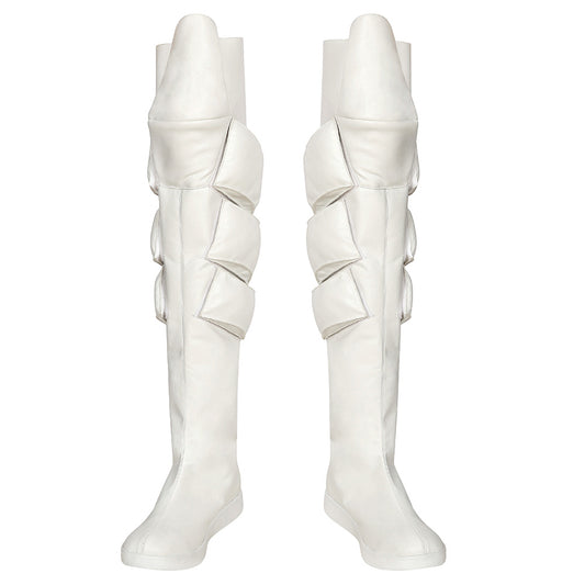 Akatsuki Deidara aus Naruto Halloween Weiße Schuhe Cosplay Stiefel