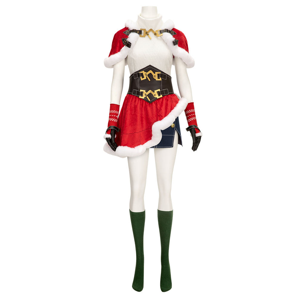 KISS ファイナルツアー VIPグッズ ガウン 紅白の紙吹雪 他おまけ付き！！ Final Fantasy VII Ever Crisis FF7EC Christmas Tifa Lockhart