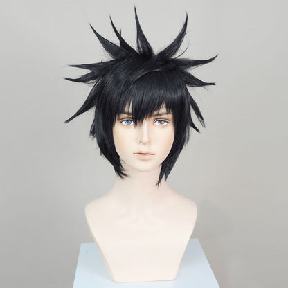 Genshin Impact Yelan Noir Violet Cosplay Perruque