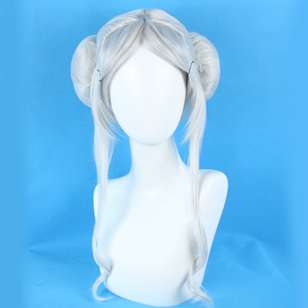 Honkai: Star Rail Arlan Silber Cosplay Perücke