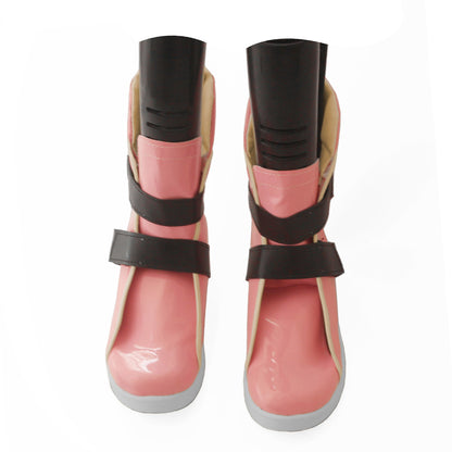 Tekken Lucky Chloe Cosplay Pink Shoes Cosplay Boots