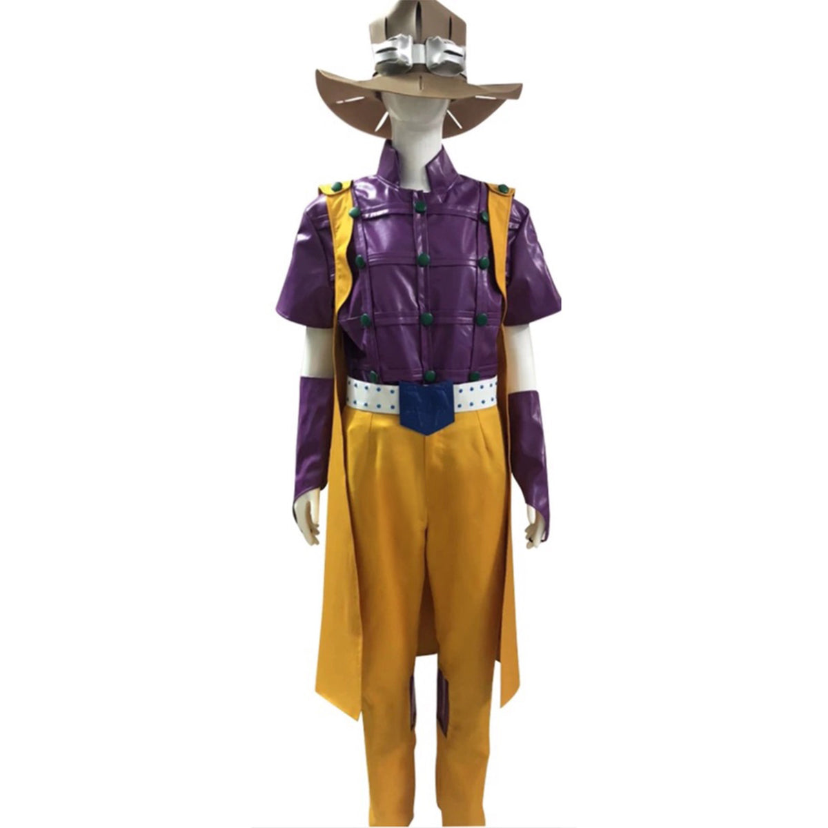 JoJo's Bizarre Adventure: Steel Ball Run Gyro Zeppeli Cosplay Costume - C Edition