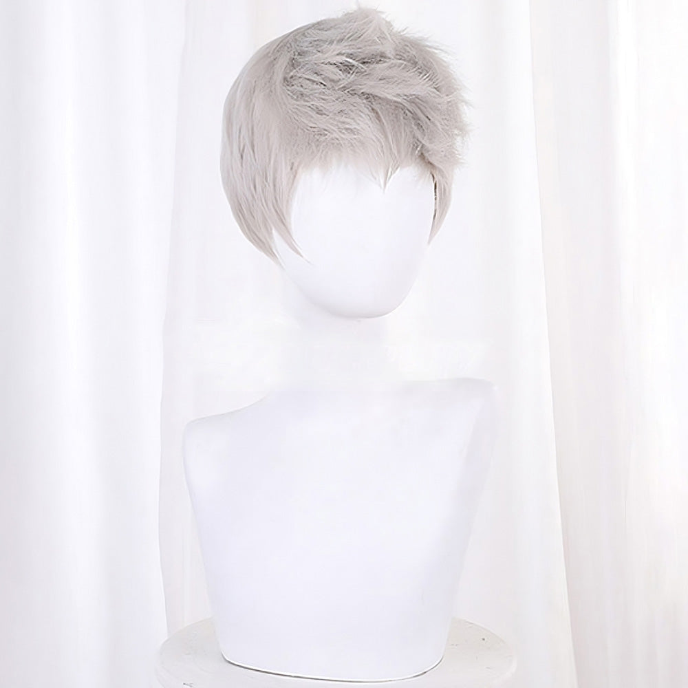 Persona 3 Reload P3R Akihiko Sanada Silver Cosplay Wig