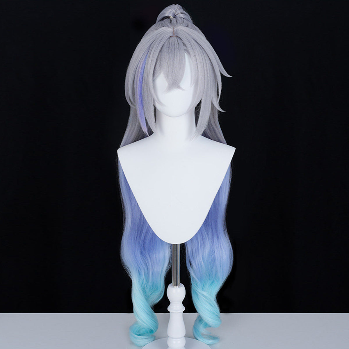 Honkai: Star Rail Silver Wolf Aha Cosplay Wig