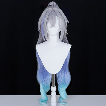 Honkai: Star Rail Silver Wolf Aha Cosplay Wig