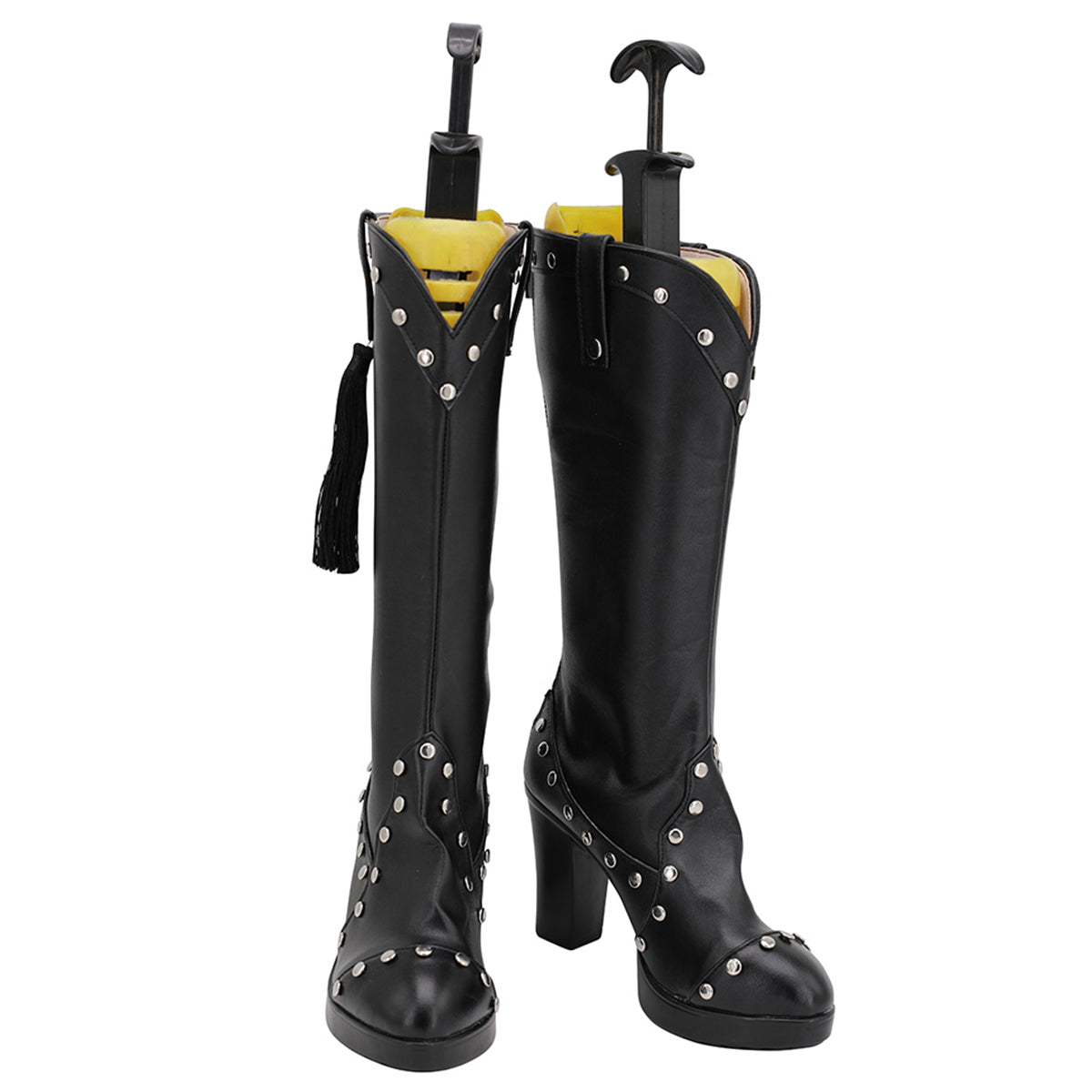 Akatsuki Deidara de Naruto Halloween zapatos blancos botas de Cosplay