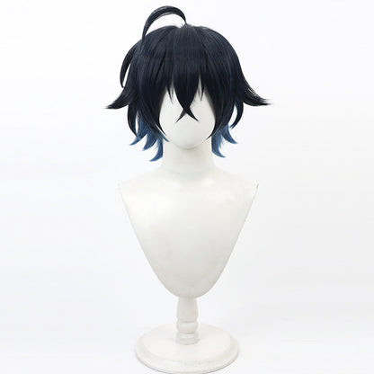 Perruque de cosplay en argent Honkai: Star Rail Arlan