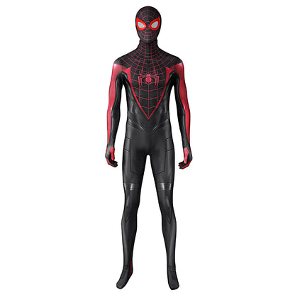 Marvel PS5 Spider-man 2 Miles Morales New Jumpsuit Zentai Cosplay Costume
