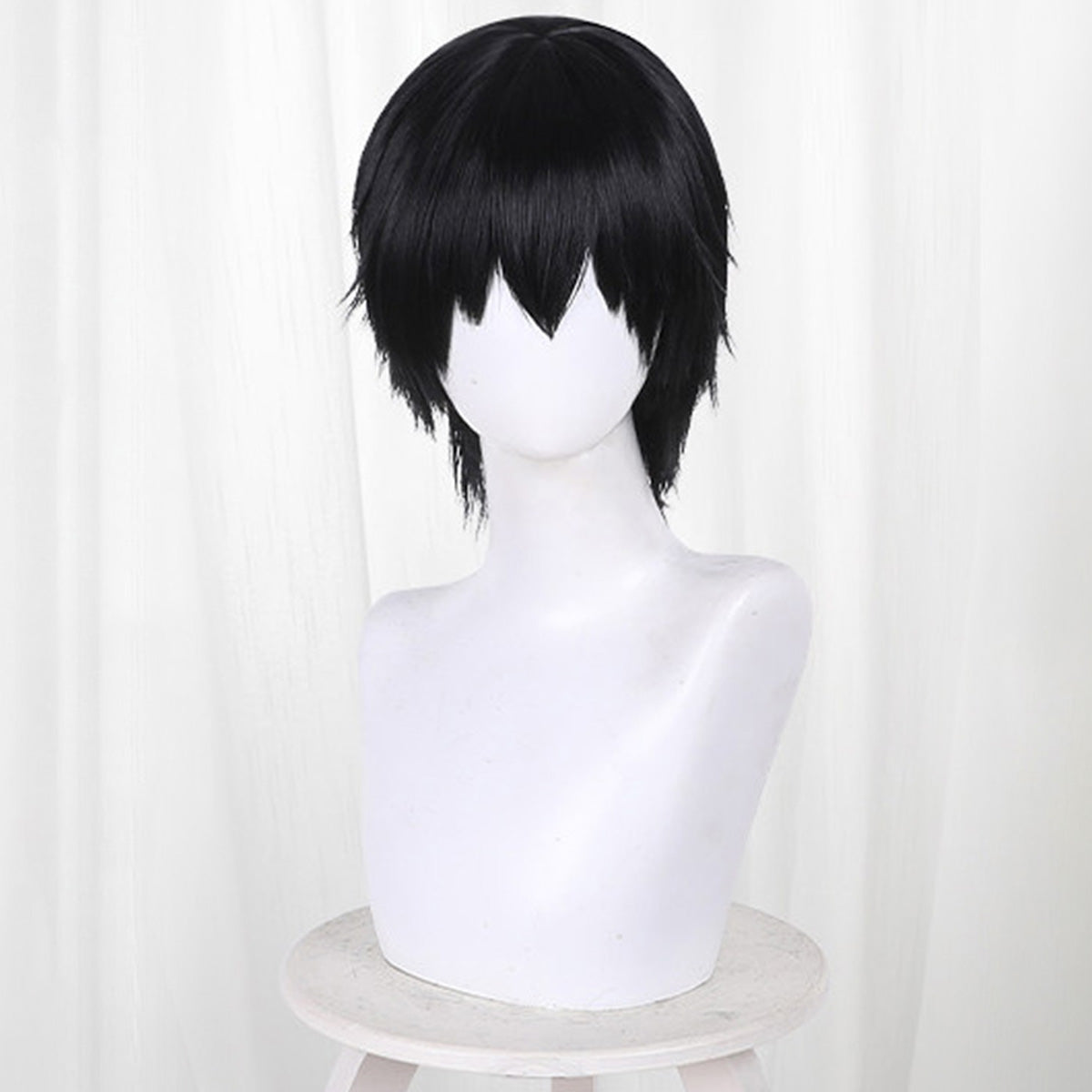 Perruque de cosplay en argent Honkai: Star Rail Arlan
