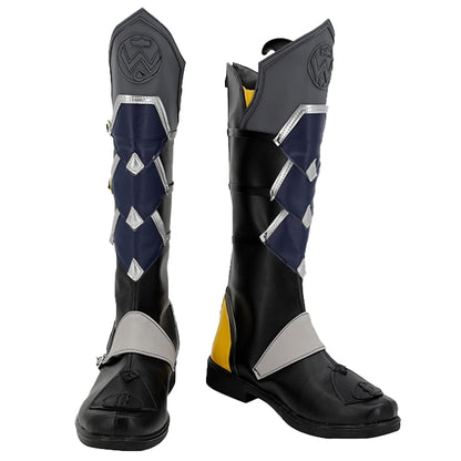 Zenless Zone Zero ZZZ Lighter Black Shoes Cosplay Boots