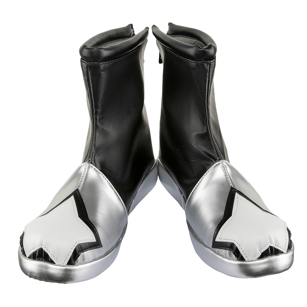 Soul Eater Black Star Black Silver Cosplay Shoes