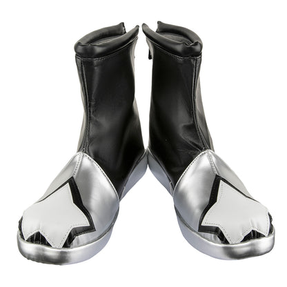 Soul Eater Black Star Black Silver Cosplay Shoes