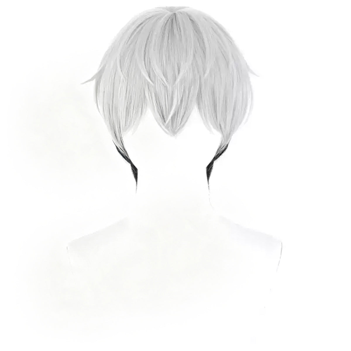 Overwatch Mizuki Grey Cosplay Wig