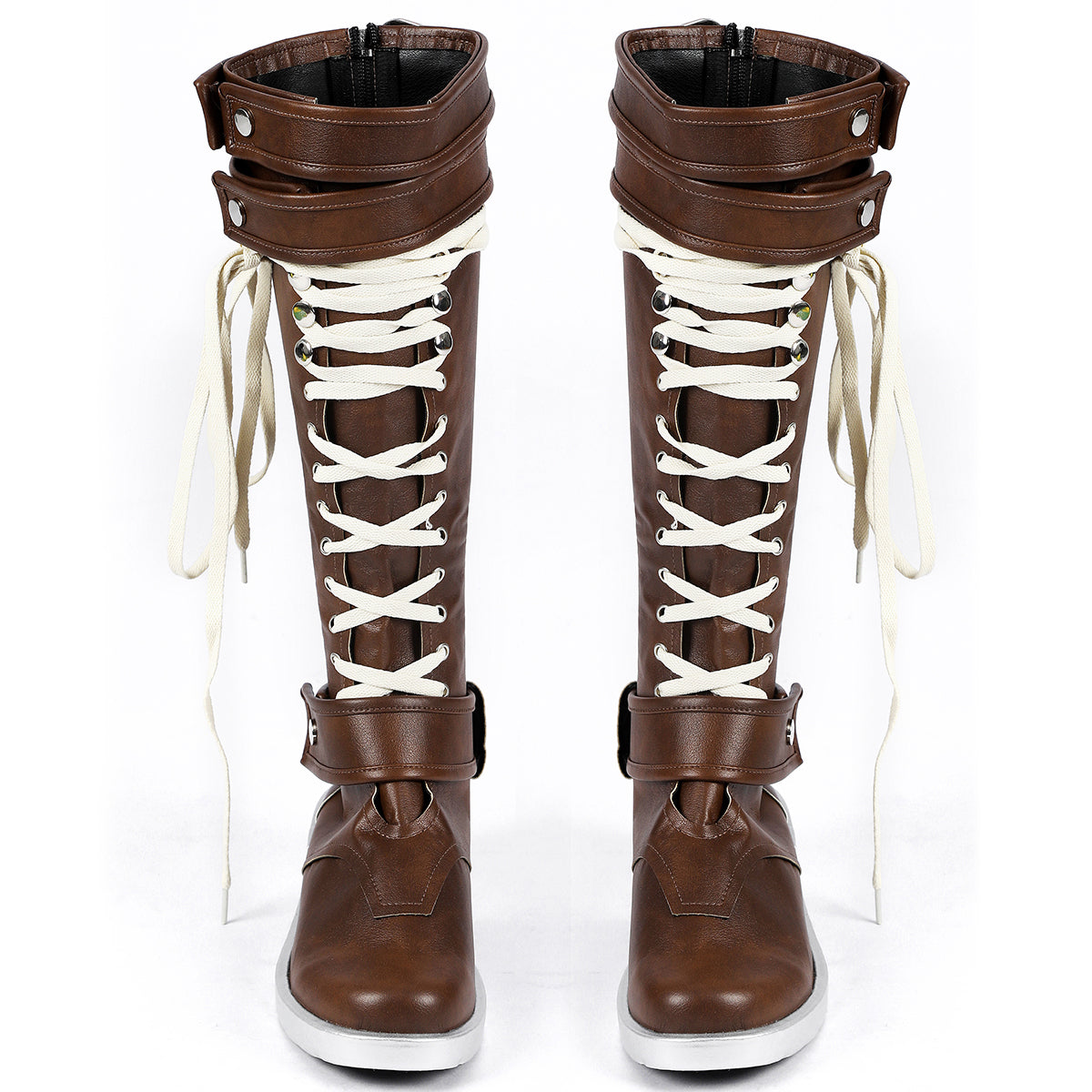 Akatsuki Deidara aus Naruto Halloween Weiße Schuhe Cosplay Stiefel