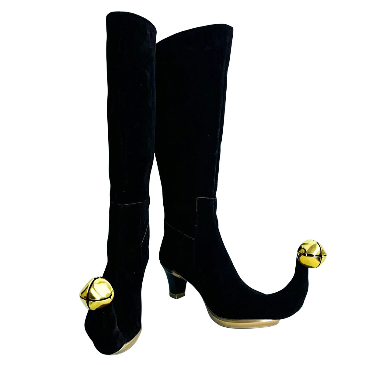 TFC Jester Black Shoes Cosplay Boots
