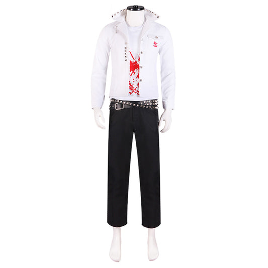 Danganronpa Dangan Ronpa : Trigger Happy Havoc Leon Kuwata Cosplay Costume