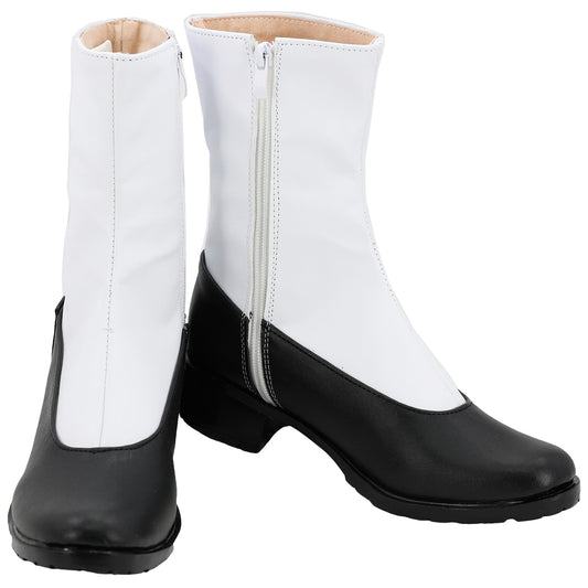 Akatsuki Deidara aus Naruto Halloween Weiße Schuhe Cosplay Stiefel