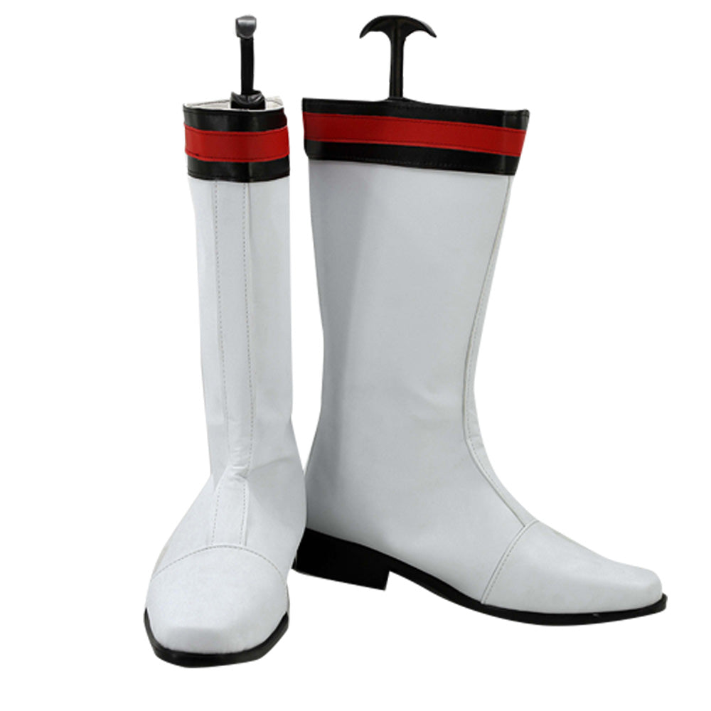 Akatsuki Deidara aus Naruto Halloween Weiße Schuhe Cosplay Stiefel