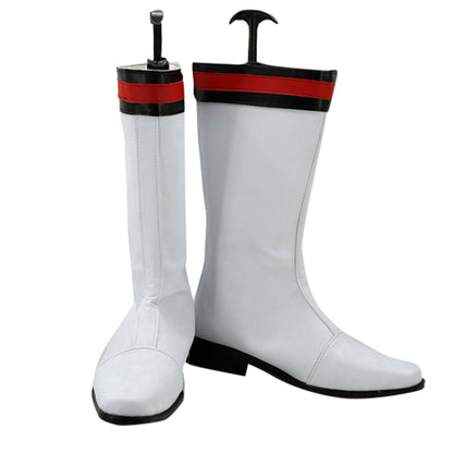 Akatsuki Deidara aus Naruto Halloween Weiße Schuhe Cosplay Stiefel