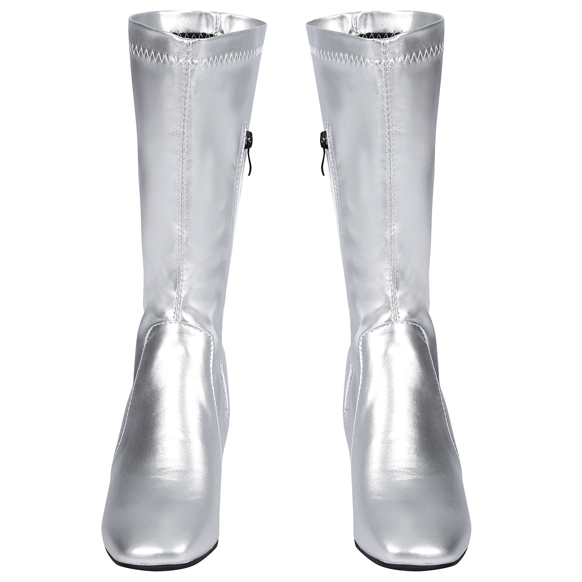 MAV Avengers 5: Doomsday Latverian Witch Silver Shoes Cosplay Boots