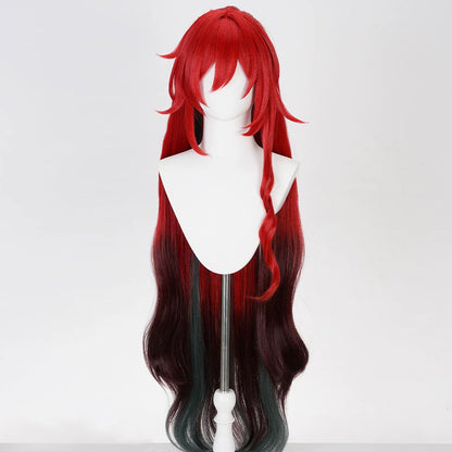 Honkai: Star Rail Himeko • Nova Red Cosplay Wig