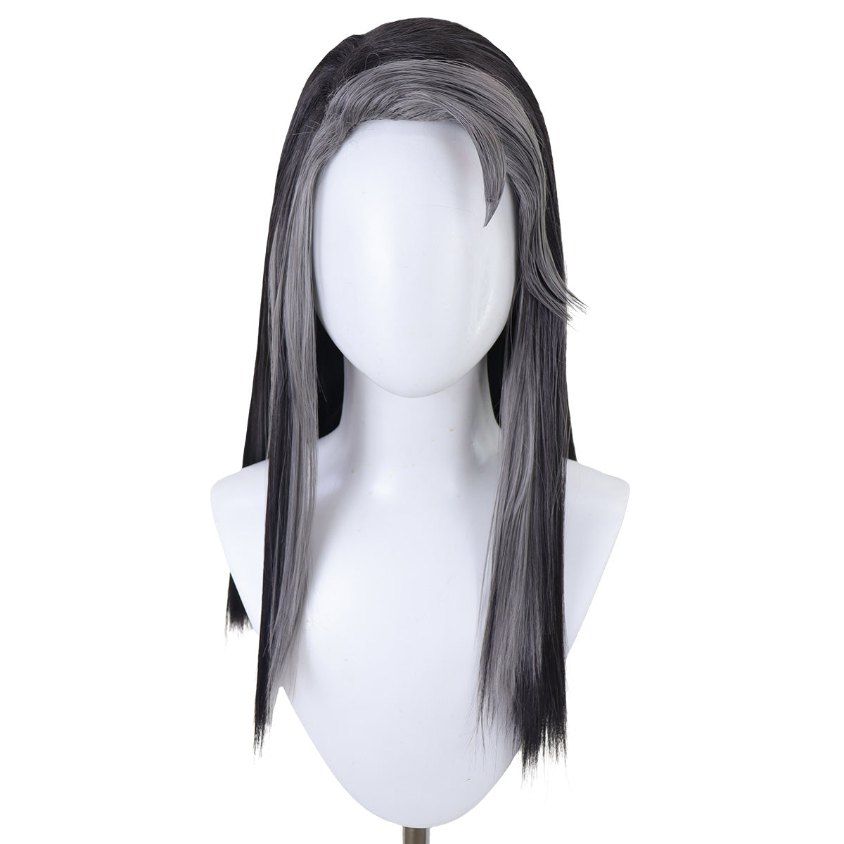 Perruque de cosplay en argent Honkai: Star Rail Arlan