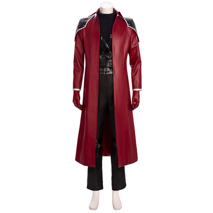 Crisis Core: Final Fantasy VII Reunion Genesis Rhapsodos Cosplay Costume