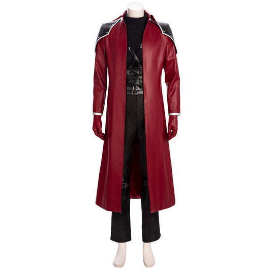 Crisis Core: Final Fantasy VII Reunion Genesis Rhapsodos Cosplay Costume
