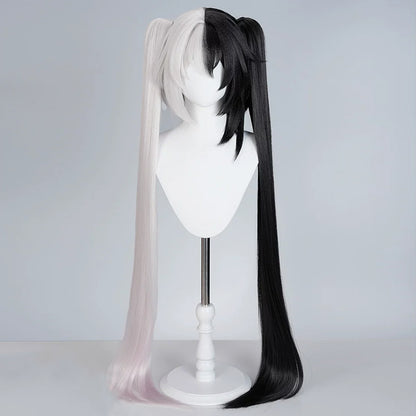 Honkai: Star Rail @SparxiConOfficial Sparxie White Black Cosplay Wig