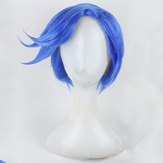 One Piece Germa 66 Vinsmoke Niji Cosplay Blue Cosplay Wig