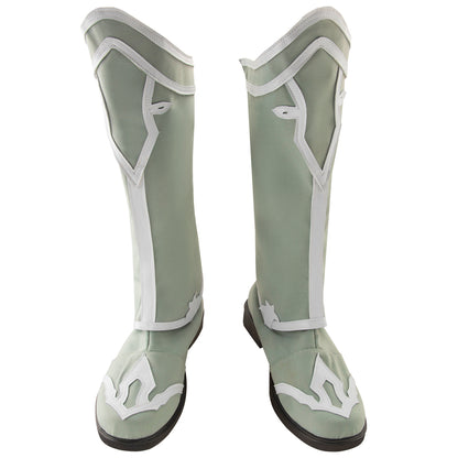 Akatsuki Deidara aus Naruto Halloween Weiße Schuhe Cosplay Stiefel