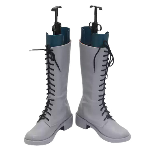 Akatsuki Deidara aus Naruto Halloween Weiße Schuhe Cosplay Stiefel
