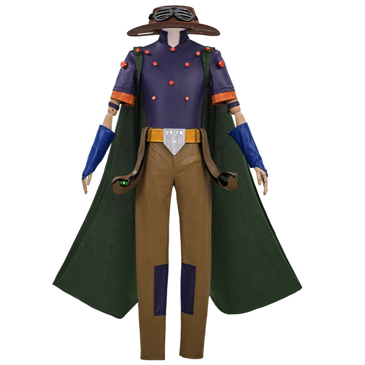 JoJo's Bizarre Adventure: Steel Ball Run Anime Gyro Zeppeli Premium Edition Cosplay Costume