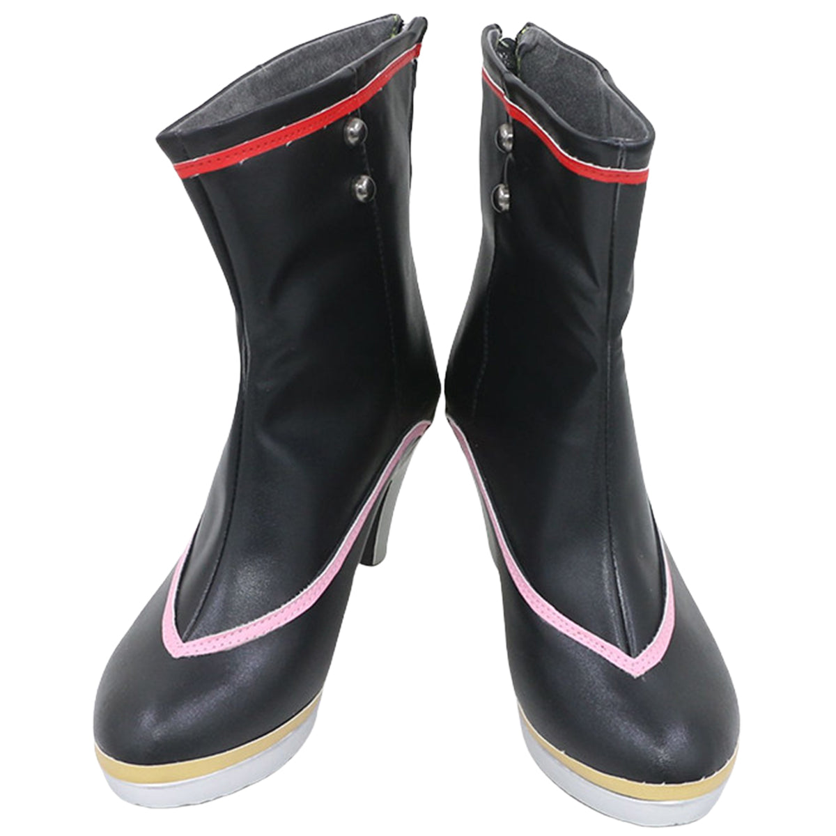 Akatsuki Deidara de Naruto Halloween zapatos blancos botas de Cosplay