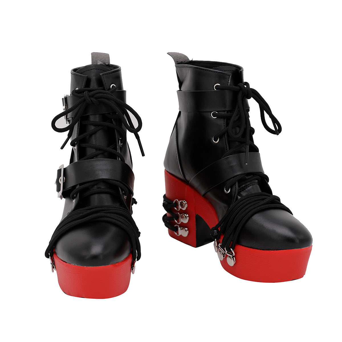 Dead Or Alive 6 Marie Rose White Black Cosplay Shoes