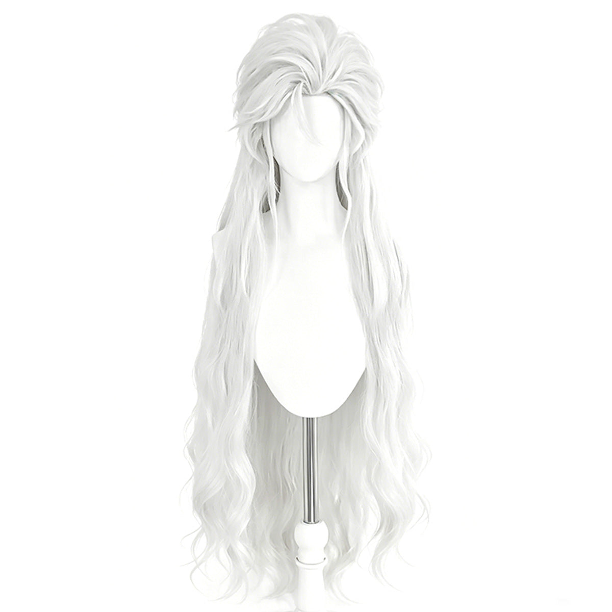 Love And Deepspace Sylus Silverwing Fiend White Cosplay Wig