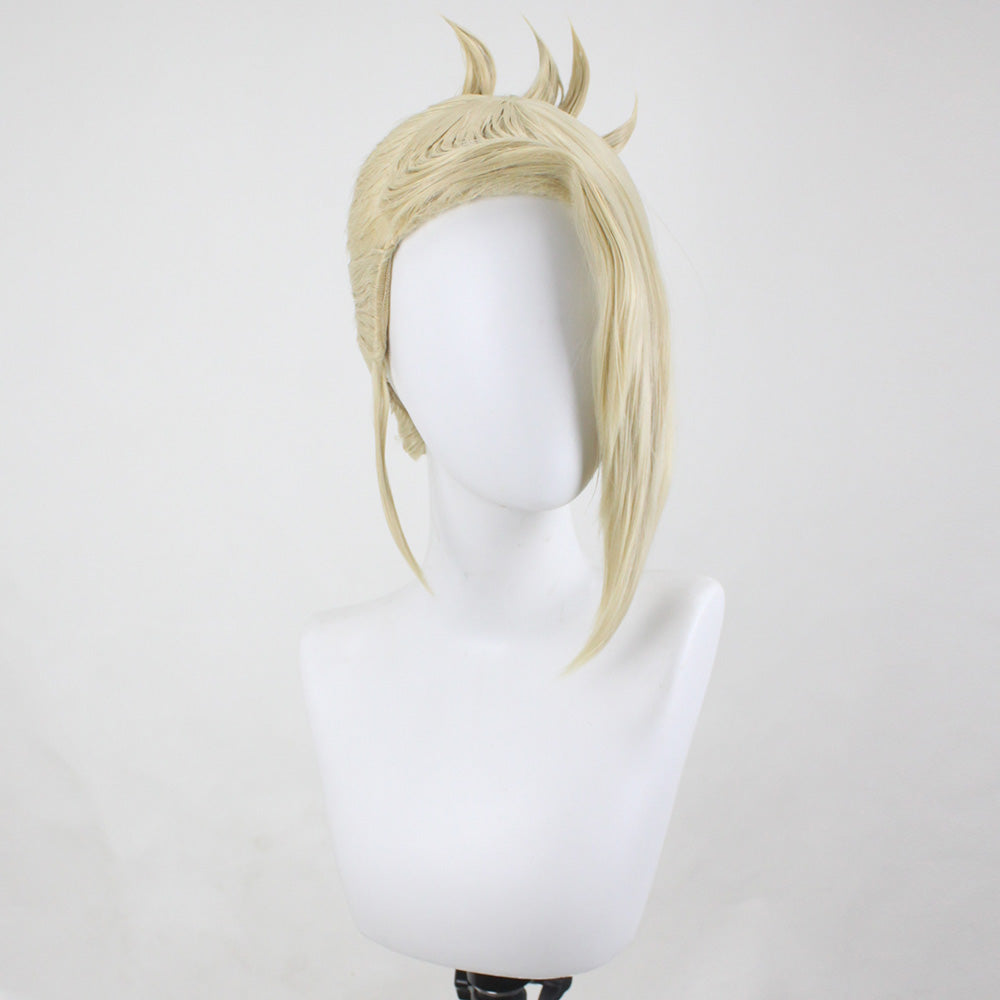Final Fantasy VII Remake FF7 Scarlet Golden Cosplay Wig