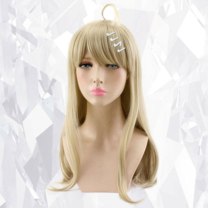 Danganronpa V3: Killing Harmony Akamatsu Kaede Yellow Cosplay Wig