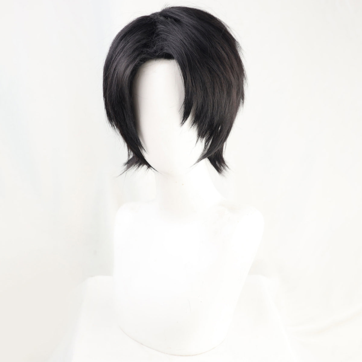 Genshin Impact Yelan 黑紫 Cosplay 假髮