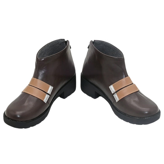 Akatsuki Deidara aus Naruto Halloween Weiße Schuhe Cosplay Stiefel