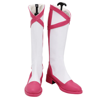 One Piece Germa 66 Vinsmoke Reiju White Shoes Cosplay Boots