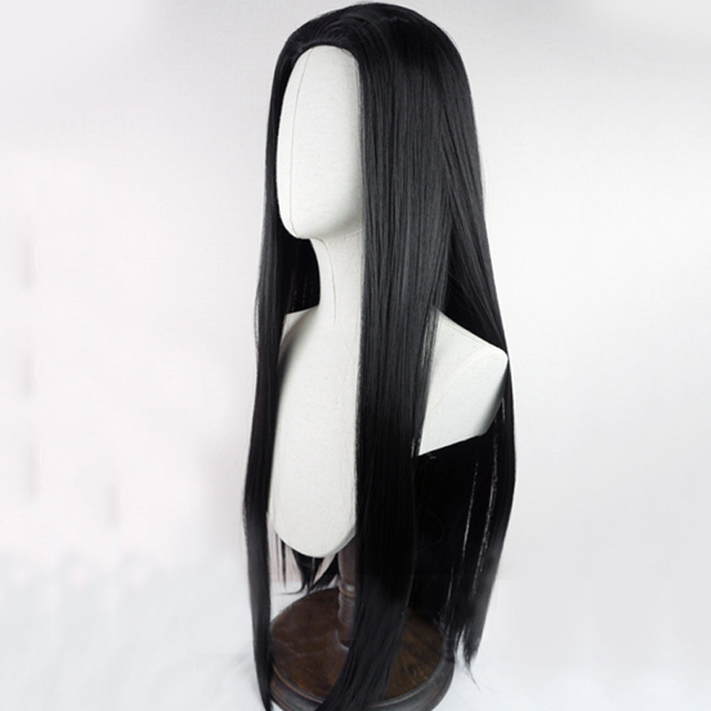 Hunter X Hunter Illumi Zoldyck Black Cosplay Wig