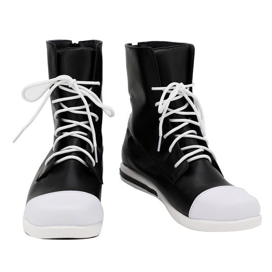Akatsuki Deidara aus Naruto Halloween Weiße Schuhe Cosplay Stiefel