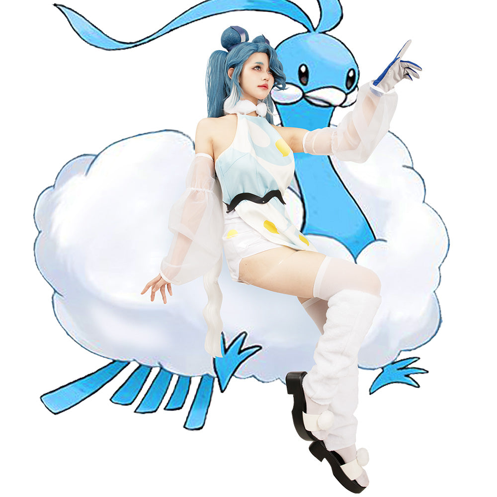 PM feat. Vocal Idol Project VOLTAGE Flying Type Cosplay Costume